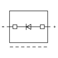 WAGO 2002-800/1000-411 Diodebouwsteen Grijs 100 stuk(s) - thumbnail