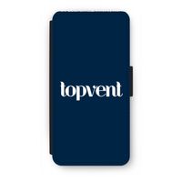 Topvent Navy: iPhone 8 Flip Hoesje - thumbnail