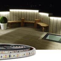 5 meter helder wit premium led strip voor buiten losse strip - thumbnail