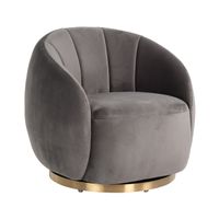 Richmond Draaibare Fauteuil Jago Velvet - thumbnail