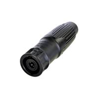 Neutrik NLT8MXX-BAG Luidsprekerconnector Flensbus, contacten recht Aantal polen: 8 Zwart 1 stuk(s) - thumbnail