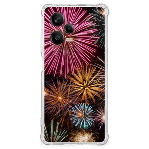 Xiaomi Redmi Note 12 Pro Plus Anti Shock Bumper Case Vuurwerk