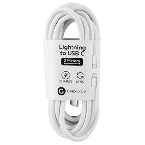 GrabNGo Gng Laadk.usb-c>lightn.2m Wit