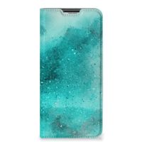 Bookcase OPPO A54s | A16 | A16s Painting Blue