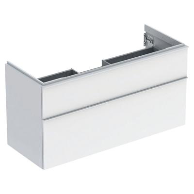 Geberit iCon wastafelonderkast 2 lade 118x47,6 cm, wit