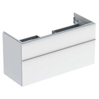 Geberit iCon wastafelonderkast 2 lade 118x47,6 cm, wit