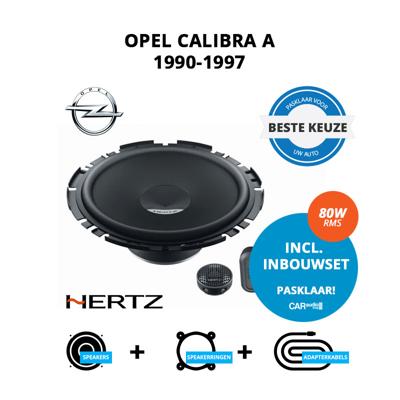Beste speakers voor Opel Calibra 1990-1997 (A) - Voordeuren Beste speakers voor Opel Calibra 1990-1997 (A) - Voordeuren