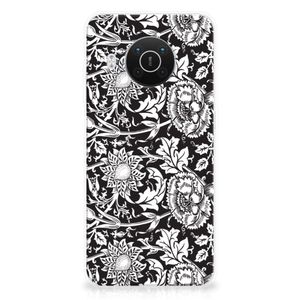 Nokia X10 | X20 TPU Case Black Flowers