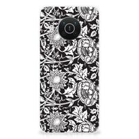 Nokia X10 | X20 TPU Case Black Flowers