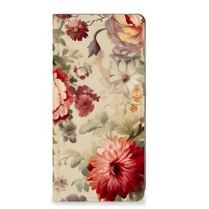 Smart Cover voor Motorola Edge 40 Bloemen