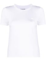 Lacoste t-shirt à patch logo - Blanc