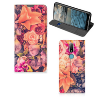 Nokia 2.4 Smart Cover Bosje Bloemen