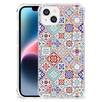 Apple iPhone 14 Plus Anti-Shock Hoesje Tiles Color - thumbnail