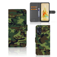 OPPO Reno8 T 4G Telefoon Hoesje Army Dark