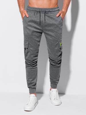 Heren joggingbroek P1207 - grijs, maat M