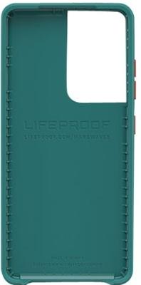LifeProof WAKE - Achterzijde behuizing voor mobiele telefoon - 85% hergebruikt plastic uit de oceaan - Down Under (groenoranje) - zacht golfpatroon - voor Samsung Galaxy S21 Ultra 5G LifeProof WAKE - Achterzijde behuizing voor mobiele telefoon - 85% hergebruikt plastic uit de oceaan - Down Under (groenoranje) - zacht golfpatroon - voor Samsung Galaxy S21 Ultra 5G