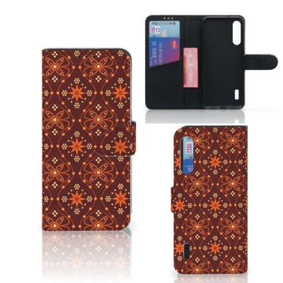 Xiaomi Mi A3 Telefoon Hoesje Batik Brown Xiaomi Mi A3 Telefoon Hoesje Batik Brown