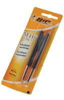 Bic balpen M10 Clic op blister, medium punt, zwart