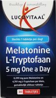 Lucovitaal Melatonine L-tryptofaan 5mg