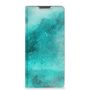 Bookcase Samsung Galaxy S20 FE Painting Blue