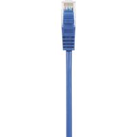 Renkforce RF-5044022 RJ45 Netwerkkabel, patchkabel CAT 5e U/UTP 2.00 m Blauw Snagless, Halogeenvrij 1 stuk(s) - thumbnail