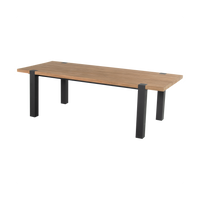 Hartman Esmee tuintafel 200 x 100 cm Carbon Black