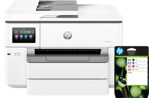 HP OfficeJet Pro 9730e + 1 set extra inkt