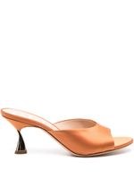 Casadei mules Scarlet Kitten 75 mm - Marron - thumbnail