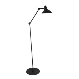 Steinhauer Zwarte leeslamp Kasket 105cm 2691ZW