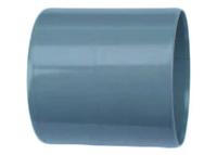 Wavin PVC Dubbele Lijmmof 40mm - KOMO-Gekeurd, Geschikt voor Buiten & Drinkwater