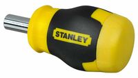 Stanley handgereedschap Multibit Stubby Schroevendraaier - 0-66-357 - thumbnail