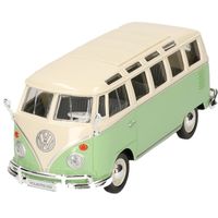 Schaalmodel Volkswagen Samba groen 1:24   - - thumbnail