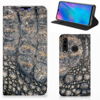 Huawei P30 Lite New Edition Hoesje maken Krokodillenprint