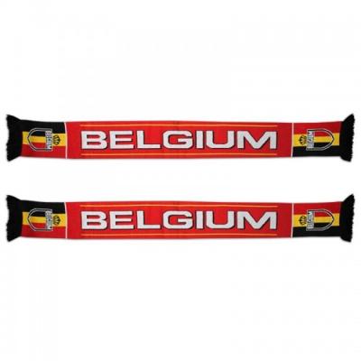 Sjaal Belgium Rood