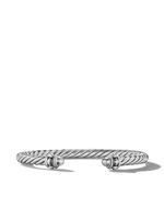 David Yurman bracelet Cable en argent sterling 5 mm - thumbnail