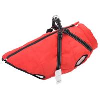 vidaXL Hondenjas met harnas waterdicht reflecterend rood L52, winterjas voor honden, hondenjas en harnas, puppyjas met harnas, hondenjas met harnas