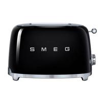 Smeg TSF01BLEU broodrooster 2 snede(n) Zwart 950 W