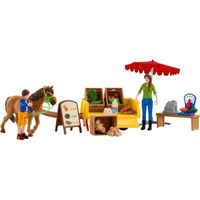 Farm World - Mobiele farmstand Speelfiguur - thumbnail