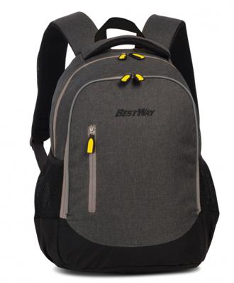 Bestway rugzak Airvent 16 liter 600 D polyester grijs/zwart Bestway rugzak Airvent 16 liter 600 D polyester grijs/zwart