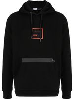 Karl Lagerfeld hoodie à logo imprimé - Noir - thumbnail