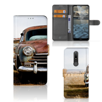 Nokia 2.4 Telefoonhoesje met foto Vintage Auto