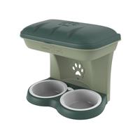 Bama Pet AP-19041 Bama Pet Verhoogde Voedselstandaard - Medium, Groen