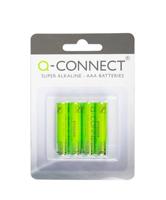 Q-Connect AAA-batterij (4 stuks)