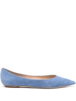 Stuart Weitzman ballerines Emilia en cuir - Bleu