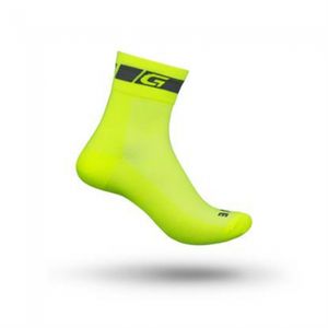 GripGrab Hi-Vis Regular Cut fietssokken L