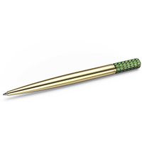 Swarovski 5618145 Pen Lucent ballpoint verchroomd goudkleurig-groen