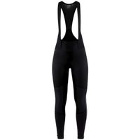 Craft Core Bike Subz wind bibtight fietsbroek zwart dames L