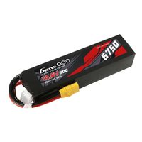 GensAce Car Lipo 60c 14,8 volt 6750mah met XT90 Stekker - thumbnail