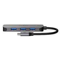 Nedis USB-hub 1x USB-C™ - 4x USB A, 4-poort(en), USB 3.2 Gen1, USB-aansluiting voor USB, 5 Gbps