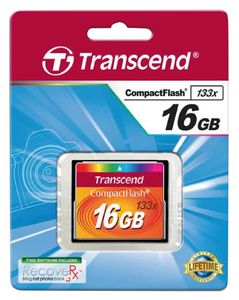 Transcend Standard 133x CF-kaart 16 GB